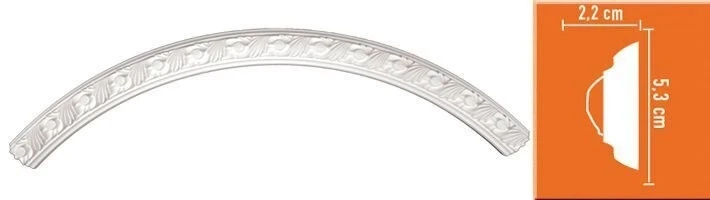 Радиус 1/4 Decomaster 898102-100 на otdelka1.ru