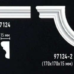 Молдинг гладкий Decomaster 97124