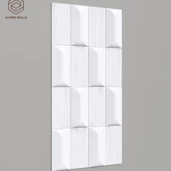 Декоративная панель Alpine Walls Geometrium ECOGR0210W Белый
