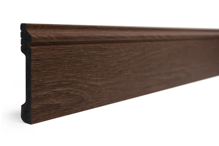 Плинтус полимерный Decor Dizayn 005-81SH на Otdelka1.ru