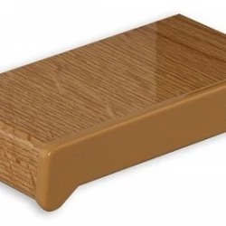 Подоконник пластиковый ПВХ Мюллер / Moeller Светлый дуб глянцевый