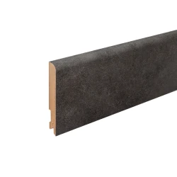 Плинтус МДФ 80 мм Bonkeel Бетон Лофт Графит