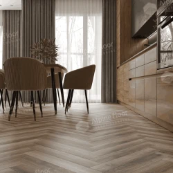 Ламинат Альпайн флор / Alpine floor Herringbone LF102-14 Дуб Пикардия