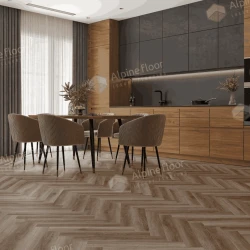 Ламинат Альпайн флор / Alpine floor Herringbone LF102-14 Дуб Пикардия