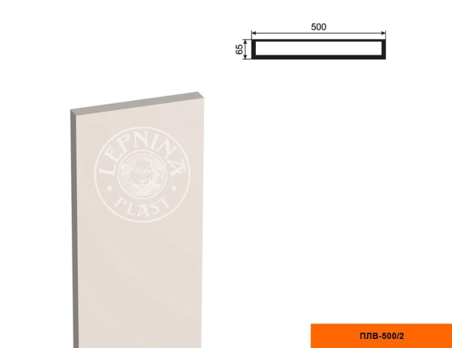 Составная пилястра тело LepninaPlast ПЛВ-500/2 на otdelka1.ru