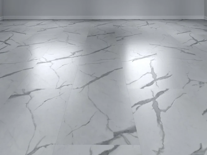 Виниловая плитка Vinilam Ceramo XXL Stone 87999 Греческий мрамор на Otdelka1.ru