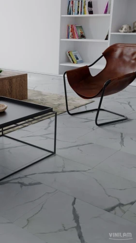 Виниловая плитка Vinilam Ceramo XXL Stone 87999 Греческий мрамор на Otdelka1.ru