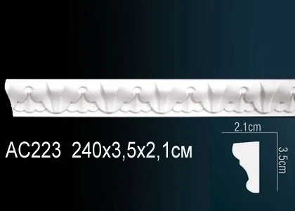 Молдинг с рисунком Perfect / Перфект AC223 на Otdelka1.ru
