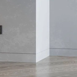 Скрытый плинтус Laconistiq Strong Черный матовый