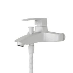 Смеситель Royce Про RCM-120503WH для ванны и душа, белый