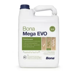 Лак для паркета Bona Mega EVO 1К 5л