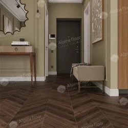 Виниловый ламинат Alpine floor Chevron Eco 18-12 Дуб Мокка