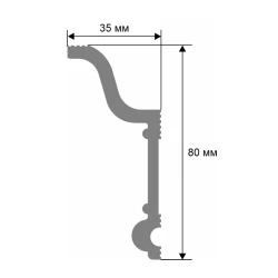 Карниз Artiva RT020