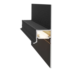 Теневой плинтус Ликорн C-22.2.3 Черный анодированный