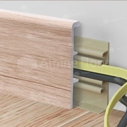 Плинтус Alpine Floor Rico Concept 80 Секвойя Кремовая