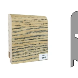 Плинтус шпонированный Finitura Dekor 100x15 №018