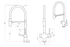 Смеситель EMAR EC-7024 ЕС - 7024 Satin на Otdelka1.ru