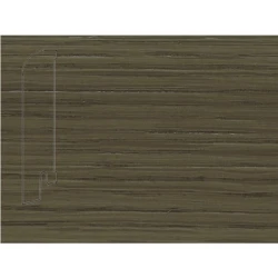 Плинтус шпонированный Педрос / Pedross Дуб Пиксбург 80 х 18 мм