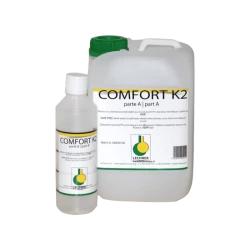 Воднодисперсионный полиуретано-акриловый финишный лак Lechner Comfort 2K 5+0,5л