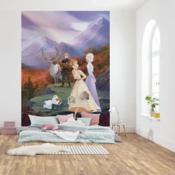 4-4105 Фотообои KOMAR "Холодное сердце: весна идет" 184х254 см бумажные