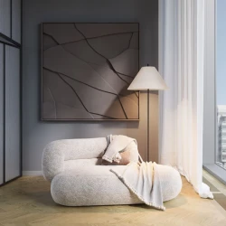 Кварцевый паркет Quartz Parquet Французская елка 99-1258-55 Дуб Флэт Уайт