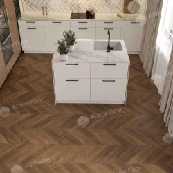 Виниловый ламинат Alpine floor Chevron Eco 18-13 Дуб Коричневый