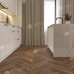 Виниловый ламинат Alpine floor Chevron Eco 18-13 Дуб Коричневый