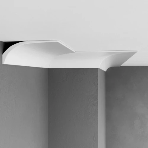 Плинтус потолочный Decomaster D313 на otdelka1.ru