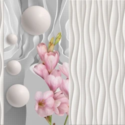 Виниловый ламинат Novita Дизайнерские 3D полы Абстракция