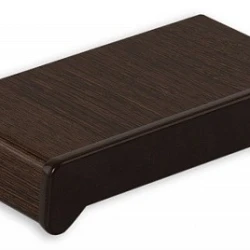 Подоконник пластиковый ПВХ Мюллер / Moeller Венге