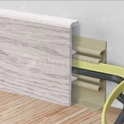 Плинтус Alpine Floor Rico Concept 80 Ясень Арктик