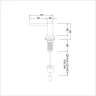 Дозатор ЕД-405 ЕД-405D PVD Dark на Otdelka1.ru