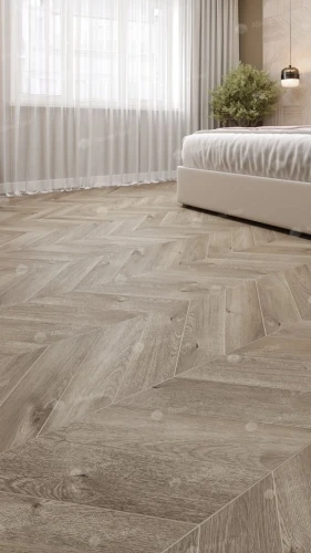Виниловый ламинат Alpine floor Chevron Eco 18-3 Дуб натуральный отбеленный на Otdelka1.ru