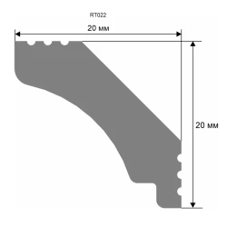 Карниз Artiva RT022
