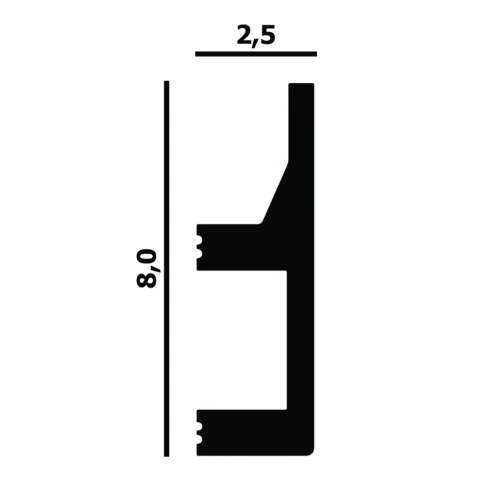 Карниз Perfect / Перфект P82 на Otdelka1.ru