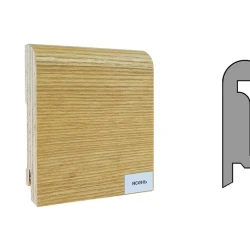 Плинтус шпонированный Finitura Dekor 70x15 Ясень