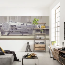 4-4112 Фотообои KOMAR " Звездные войны Classic: Сокол Тысячелетия" 368х127 см бумажные