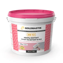 Грунтовка Goldbastik BS 12 по бетону и ГКЛ 10кг