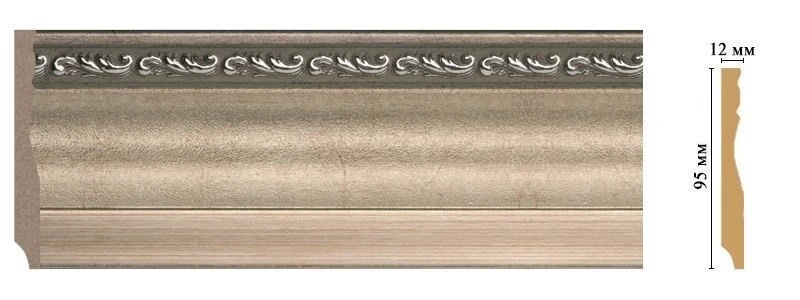 Плинтус напольный Decomaster 153-59 на otdelka1.ru