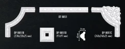 Угол декоративный Decomaster DP-8051B на otdelka1.ru