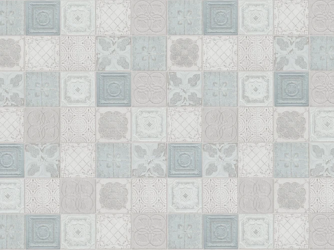 Обои МОФ WallsPro Порто 4318-1 серый ментол на otdelka1.ru