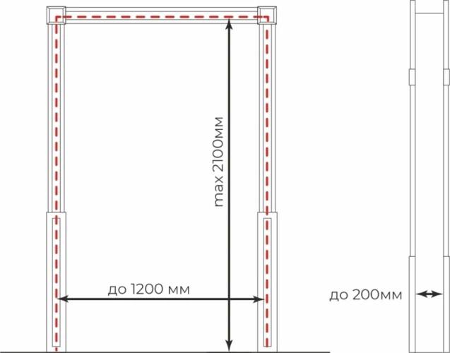 Портал Cosca Ариа ламинированный МДФ набор на otdelka1.ru