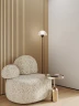 Акустическая панель Ликорн на черном войлоке шпон Дуб Светлый на otdelka1.ru