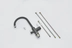 Смеситель EMAR EC-3007 3007.7 Антрацит на Otdelka1.ru