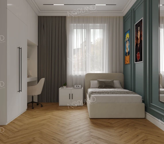 Кварц-виниловая плитка Norland Parquet LVT 1067-10 Basic Room на Otdelka1.ru