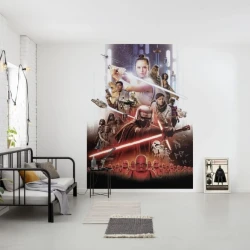 4-4113 Фотообои KOMAR "Звездные войны: кинопостер Рей" 184х254см бумажные