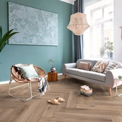 Ламинат Кронотекс / Kronotex Herringbone D3766 Metz Oak