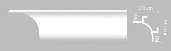 Потолочный профиль Decomaster A208 на otdelka1.ru