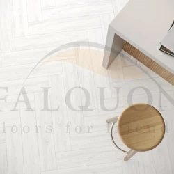 Виниловый Ламинат SPC Falquon The Floor Herringbone D2935 White HB