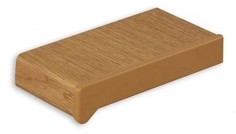 Подоконник пластиковый ПВХ Мюллер / Moeller Светлый дуб на otdelka1.ru